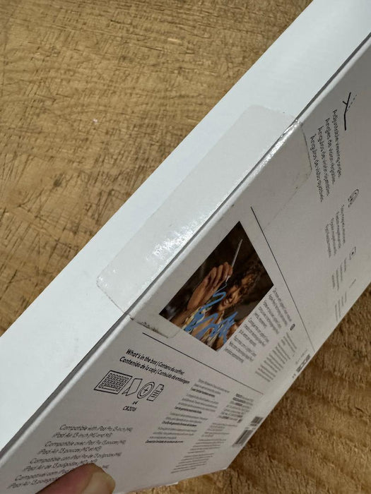 Logitech 13" Flip Folio for iPad Pro Air 13INCH: Plastic Tablet Case Solid Black