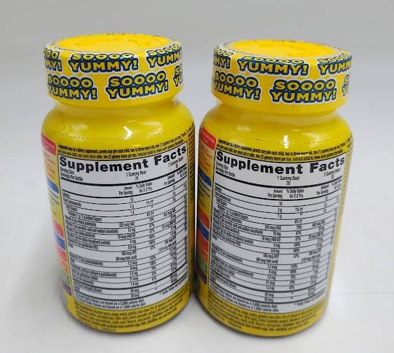 2 PACK !! L'il Critters Gummy Vites Complete Multivitamin Gummies - EXP:03/2026