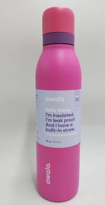 Owala Special Edition 24oz FreeSip TWIST- Shocking Grape READ DESCRIPTION