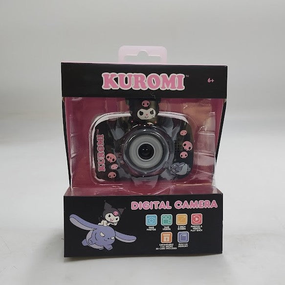 Hello Kitty Kuromi Kids' Camera: 48MP, USB-C, 2" Screen, Point-And-Shoot