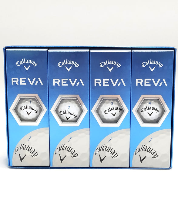 Callaway Reva Golf Balls - White: Sports Rubber Ionomer, Women's *SEE DETAILS*
