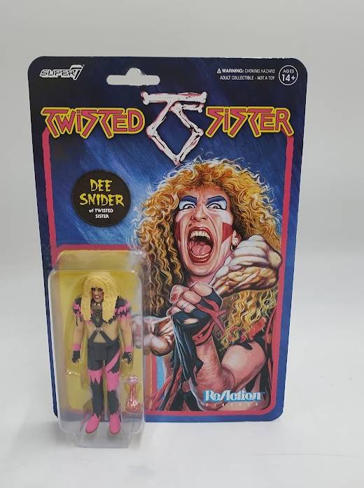 Super 7 ReAction Twisted Sister Dee Snider Figure SEE DETAILS