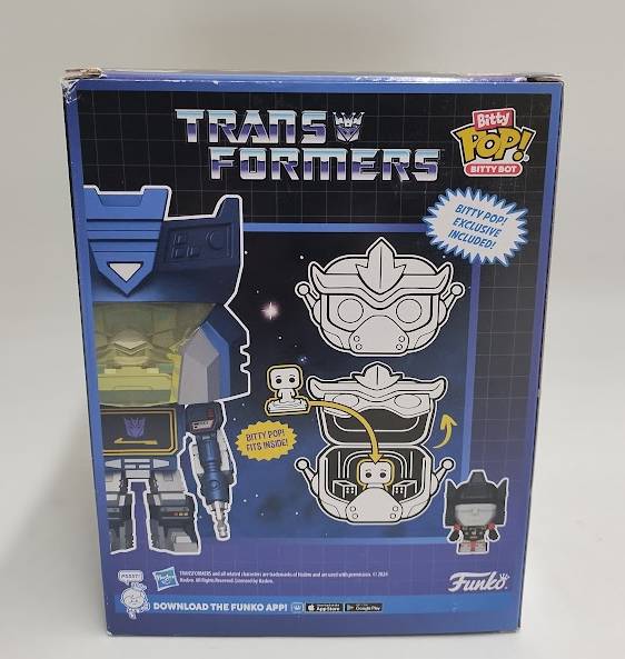 Funko Bitty POP! Bots: TR Soundwave Figure VOLTRON W/ SHIRO - SEE DETAILS