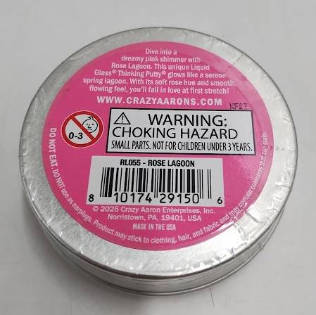 Crazy Aaron's Rainbow Color Story Tin Rose Lagoon