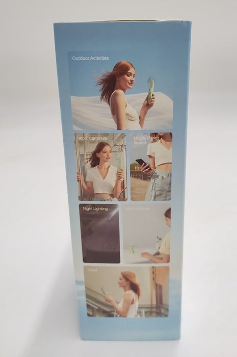 JISULIFE Handheld Mini Fan, Green