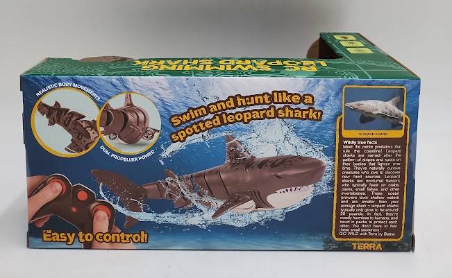 TERRA by Battat Remote Control Leopord Shark