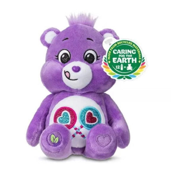Care Bears Fun Size Sparkle Plush Share Bear 885561227734
