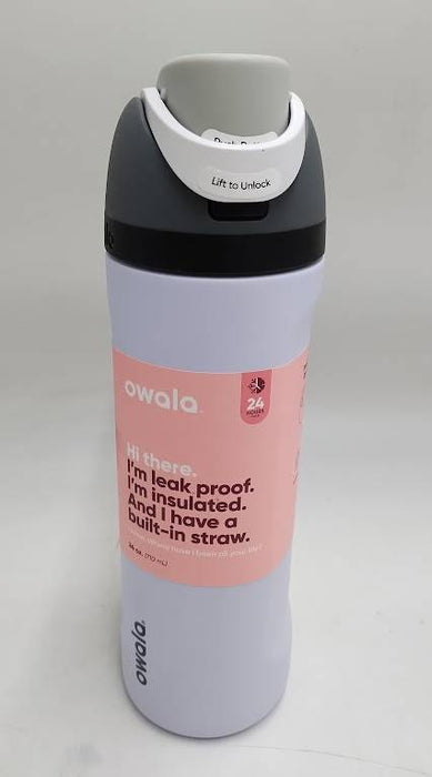 Owala 24oz FreeSip Stainless Steel - Periwinkle Twinkle READ DESCRIPTION