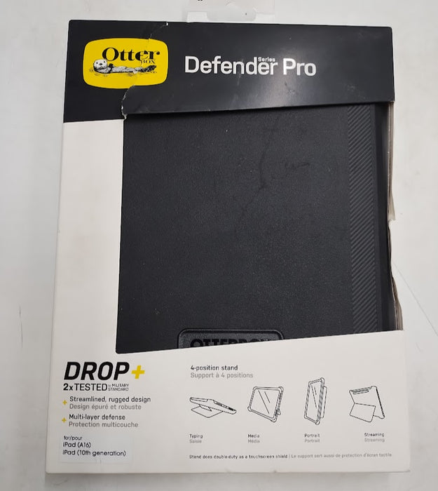 OtterBox Apple iPad (10th generation) Defender Series Pro Case-Black SEE DETAILS