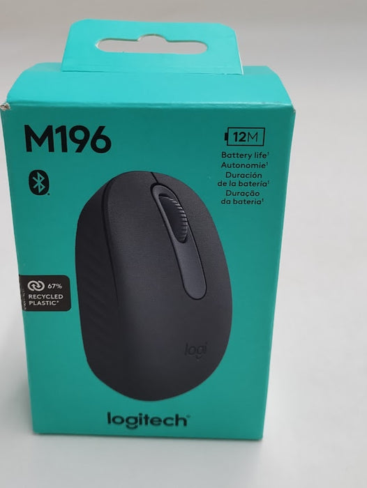 Logitech M196 Bluetooth Mouse - Black: Bluetooth Technology for Home Use