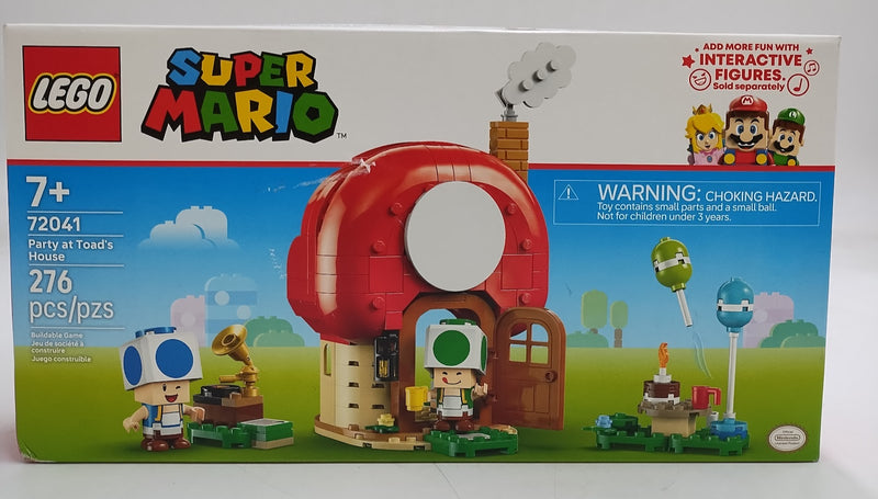 LEGO Super Mario Party at Toad's House Kids Toy 72041 *SEE DETAILS*