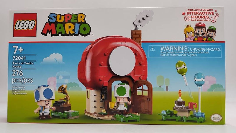 LEGO Super Mario Party at Toad's House Kids Toy 72041 *SEE DETAILS*