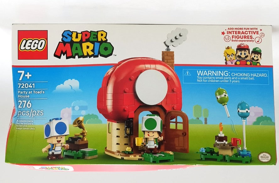 LEGO Super Mario Party at Toad's House Kids Toy 72041 *SEE DETAILS*
