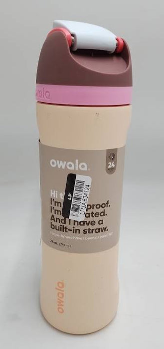 Owala FreeSip 24oz Stainless Steel Water Bottle - Sandy Shores REASD DESCRIPTION