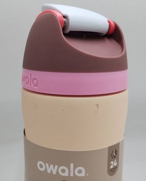 Owala FreeSip 24oz Stainless Steel Water Bottle - Sandy Shores REASD DESCRIPTION