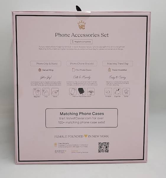 VELVET CAVIAR Phone Accessories Set - Nude Vibe Check - SEE DETAILS