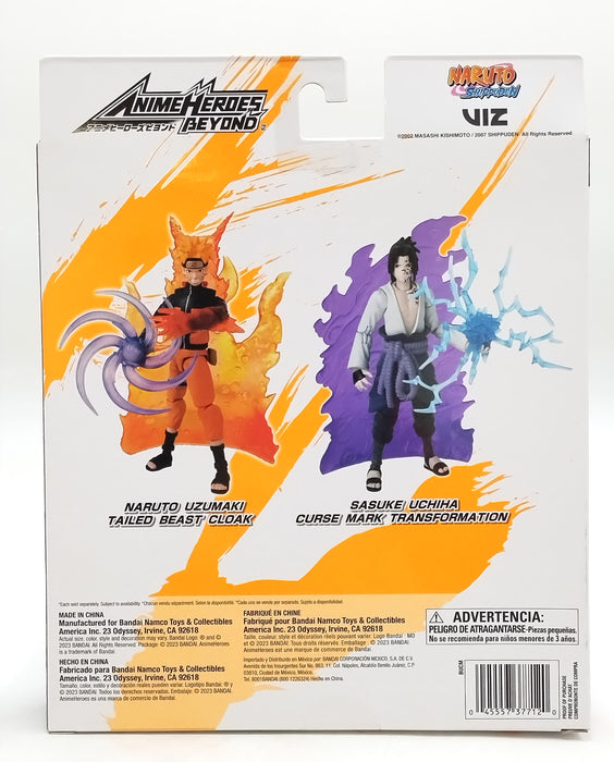 Naruto Anime Heroes Beyond Sasuke Uchiha Curse Mark Transformation Action Figure