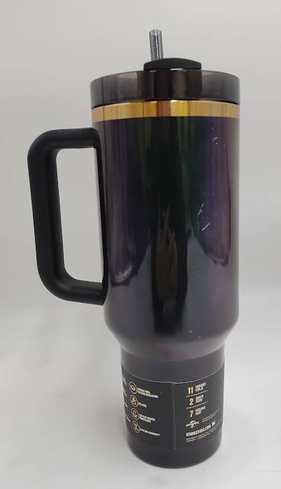 Stanley 40 oz Stainless Steel H2.0 Flowstate Tumbler Elphaba - READ DESCRIPTION
