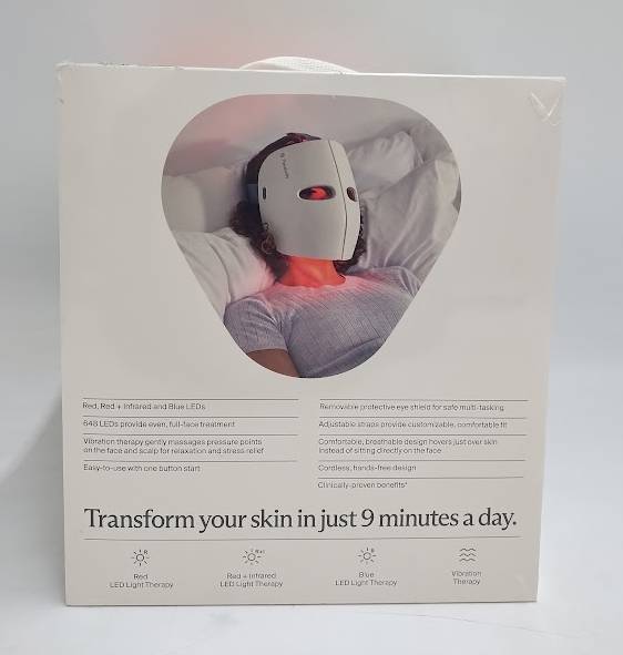 Therabody TheraFace Mask Advanced Clinically Proven LED Light Mask With Massage