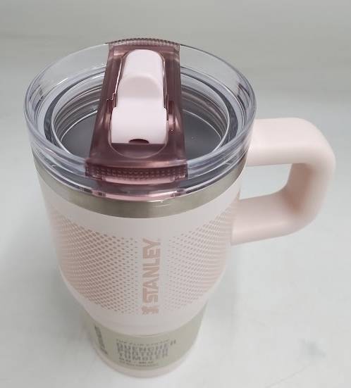 Stanley 20 oz Stainless Steel Quencher ProTour Tumbler Rose Quartz Fade