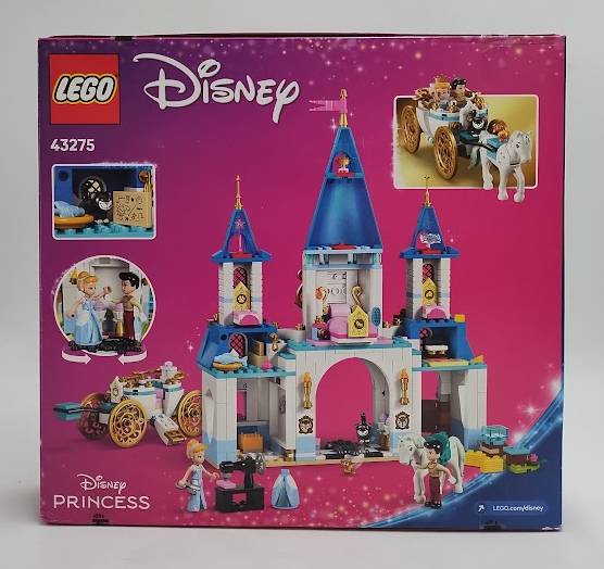 LEGO 43275 Disney Princess: Cinderella's Castle & Horse Carriage *SEE DETAILS*