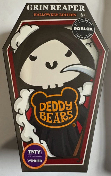 Deddy Bears Halloween Series Coffin Stuffed Animal: Plush Toy, 6" Tall