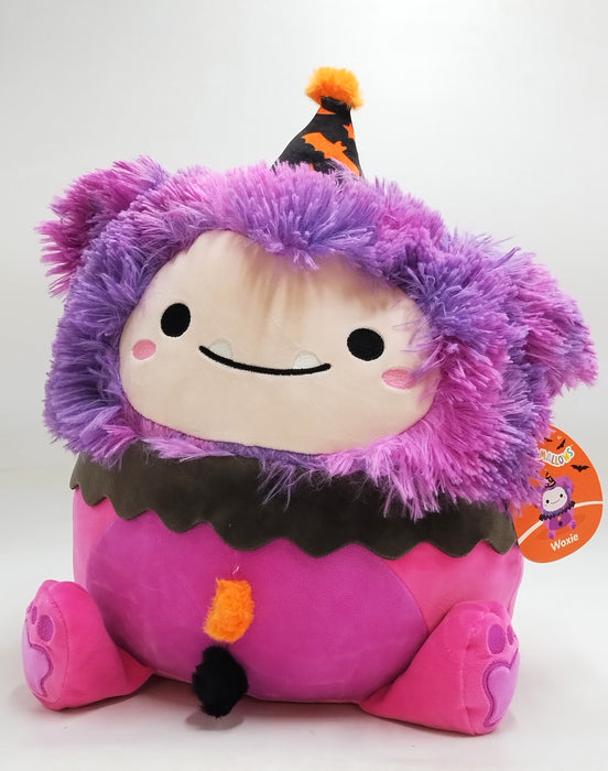 Squishmallows 12" Magenta Bigfoot in Clown Costume Woxie Medium Plush: Polyester Character Stuffed Animal