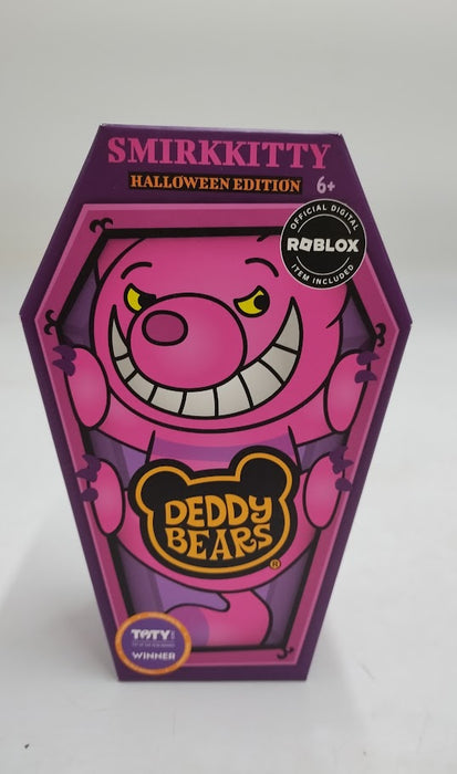Deddy Bears Halloween Smirkkitty Series Coffin Stuffed Animal 6"