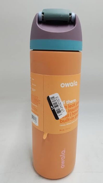 Owala FreeSip 24oz Stainless Steel Water Bottle - Tangy Tango READ DESCRIPTION
