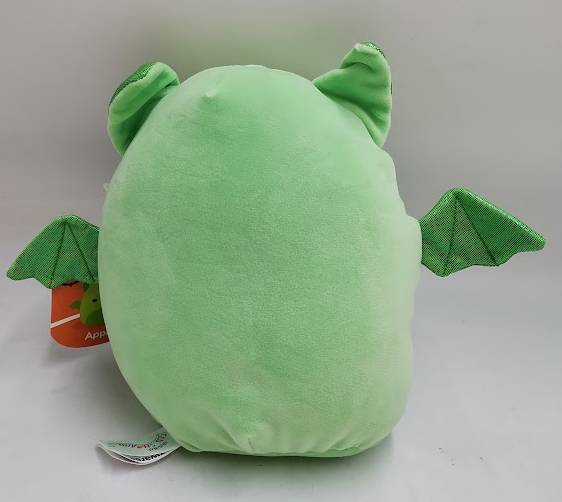 Squishmallows 8" Green Bat with Fuzzy Belly and Glitter Wings Little Plush