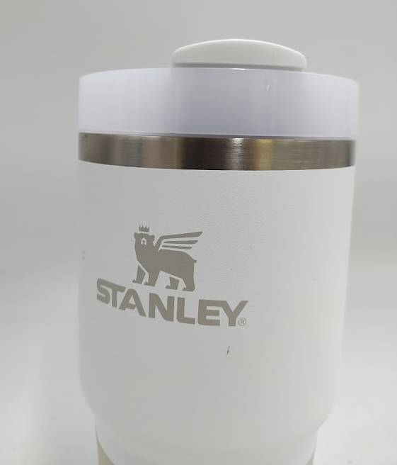 Stanley 20 oz Stainless Steel H2.0 FlowState Tumbler Frost READ DESCRIPTION
