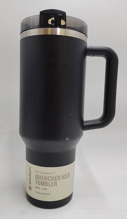 Stanley 40 oz Stainless Steel H2.0 FlowState Tumbler Black 2.0 READ DESCRIPTION