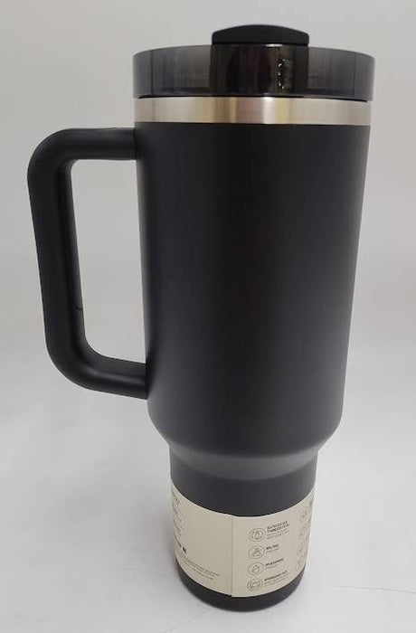 Stanley 40 oz Stainless Steel H2.0 FlowState Tumbler Black 2.0 READ DESCRIPTION