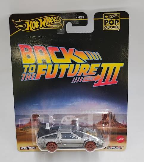Hot Wheels 2025 Pop Cult Back to the Future Part III Time Machine 1955