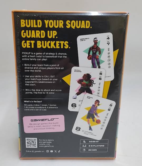 GameFlo PICKUP Basketball Card Game