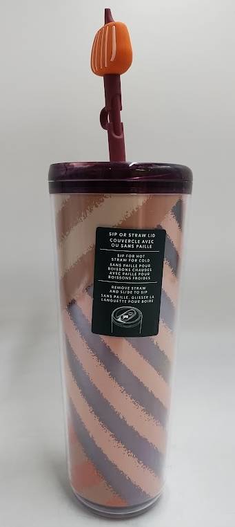 Starbucks Fall '25 Pumpkin Spice Tumbler 24Oz Limited Edition READ! 762111325037