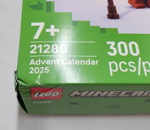 LEGO Minecraft Advent Calendar 2025 21280 SEE DETAILS