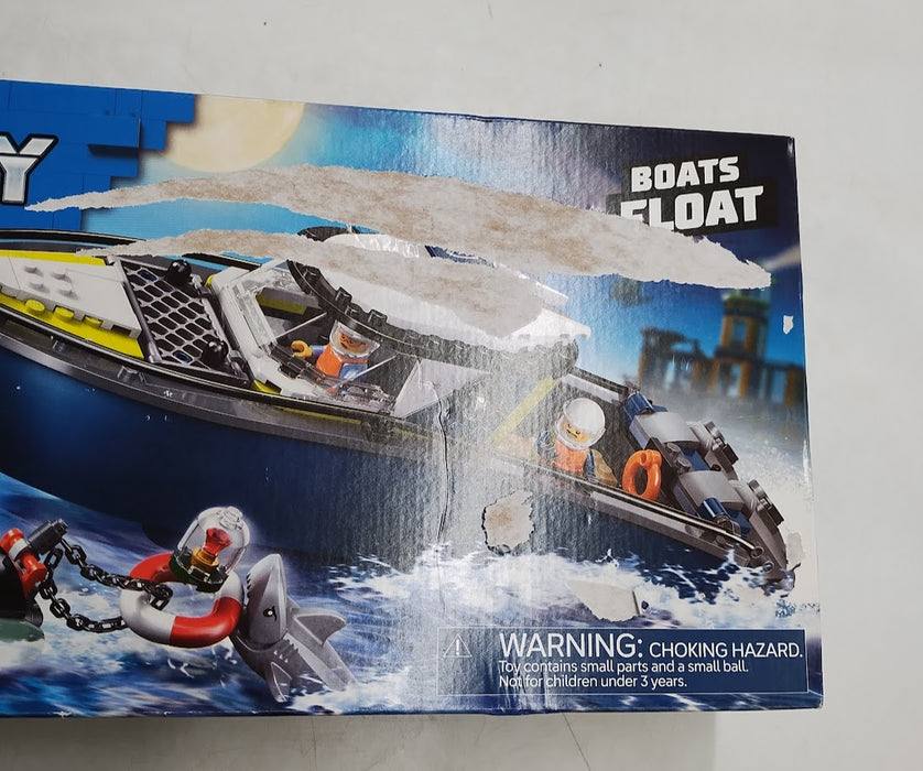 LEGO City Police Boat Chase Building Toy 60456 SEE DETAILS