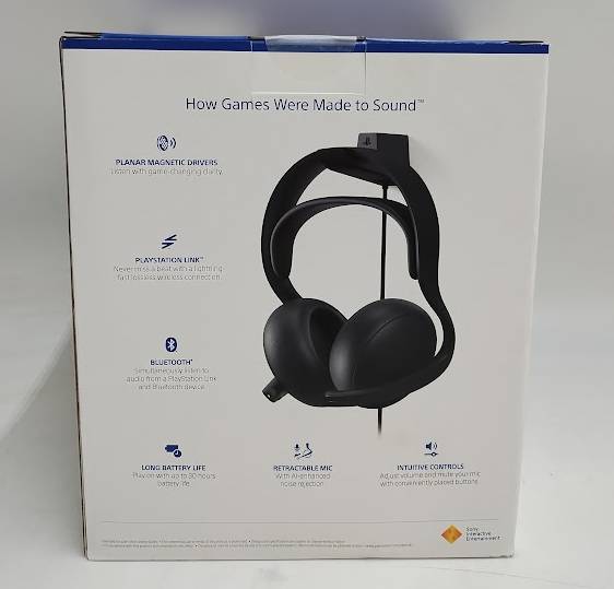 PlayStation Pulse Elite Midnight Black - Playstation 5 SEE DETAILS