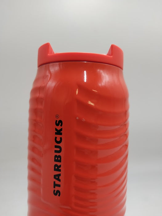 New Starbucks Orange Wave Tumbler (16 oz) READ DESCRIPTION