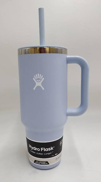 Hydro Flask 40oz All Around Travel Straw Tumbler - Surf READ DESCRIPTION
