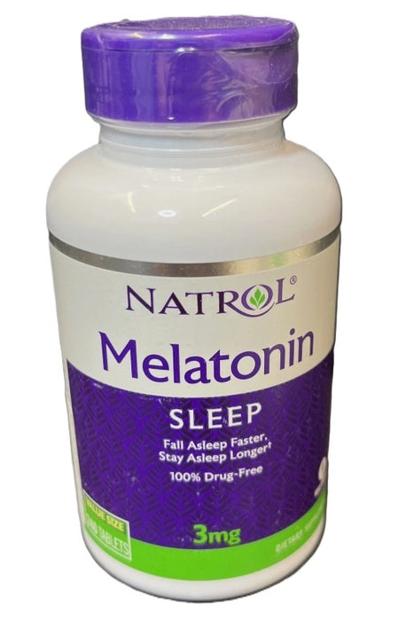 Natrol Melatonin, 3 mg, 240 Tablets EXP 5/26+