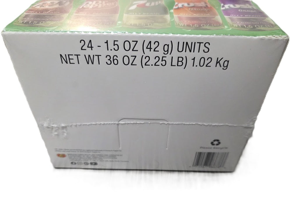 Jelly Belly Soda Pop Shoppe Bottles 24 Count