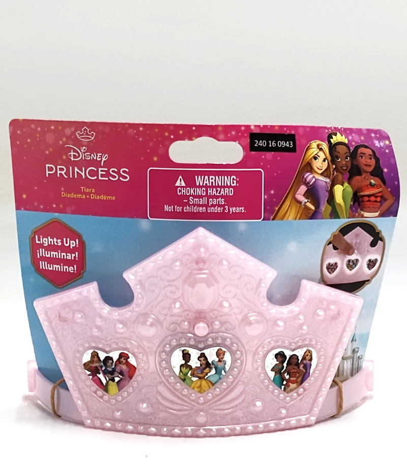 Disney Princess Light Up Tiara Costume Headwear One Size