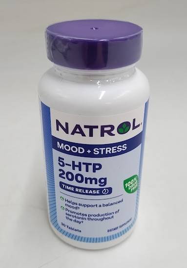 Natrol 5-HTP Mood & Stress 200mg Tablets - 30ct - EXP: 02/28/2027