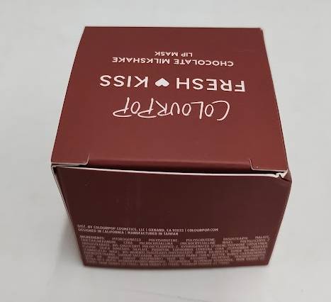 ColourPop Fresh Kiss Lip Mask - Chocolate Milkshake - 0.28oz