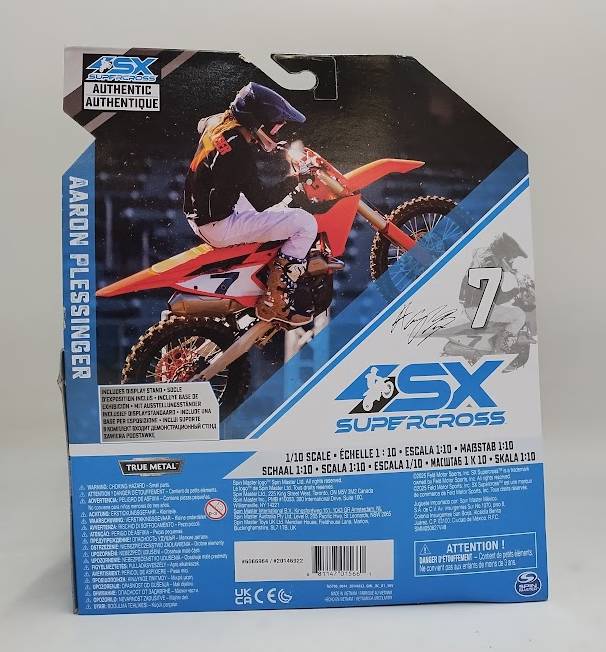 AMA Supercross Championship Aaron Plessinger Motorcyle - 1:64 Scale
