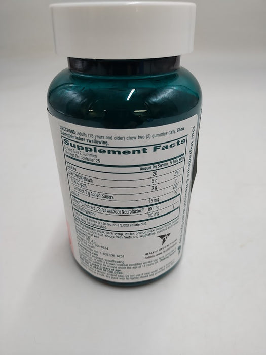 Neuriva Original Brain Performance Gummy - 50ct EXP:03/2026 +