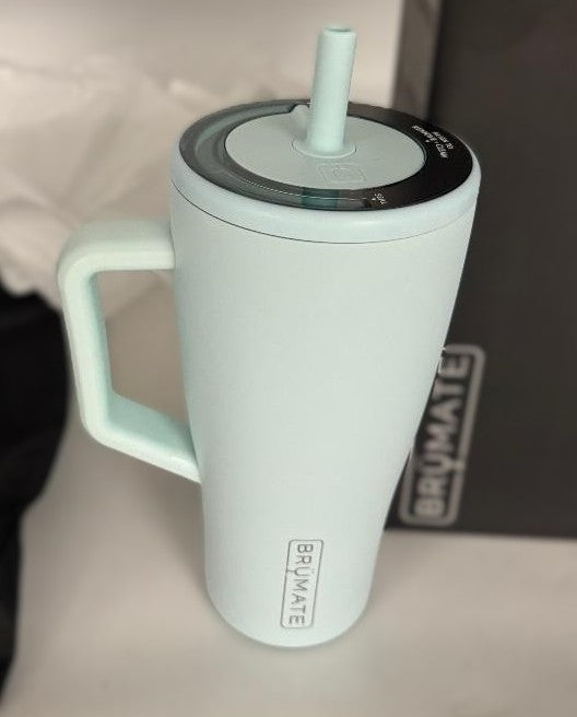 BruMate Era 30oz 100% Leak-Proof Straw Tumbler - Blue Agave