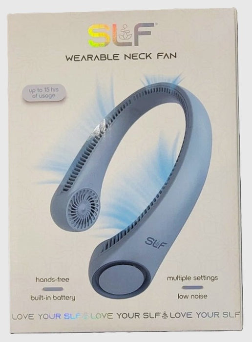 SLF Portable Neck Fan - Blue